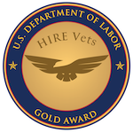 Hire Vets Gold Award